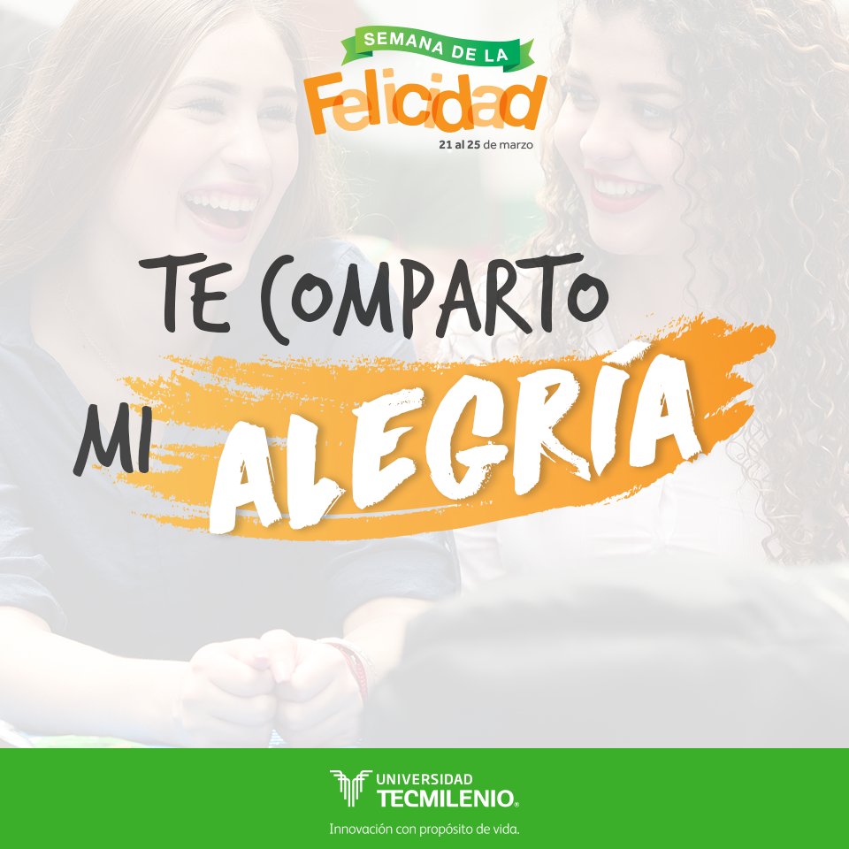Y a ti ¿qué te produce alegría?
Comparte esta imagen con alguien especial y regala alegría. 
#InternationalDayOfHappiness
