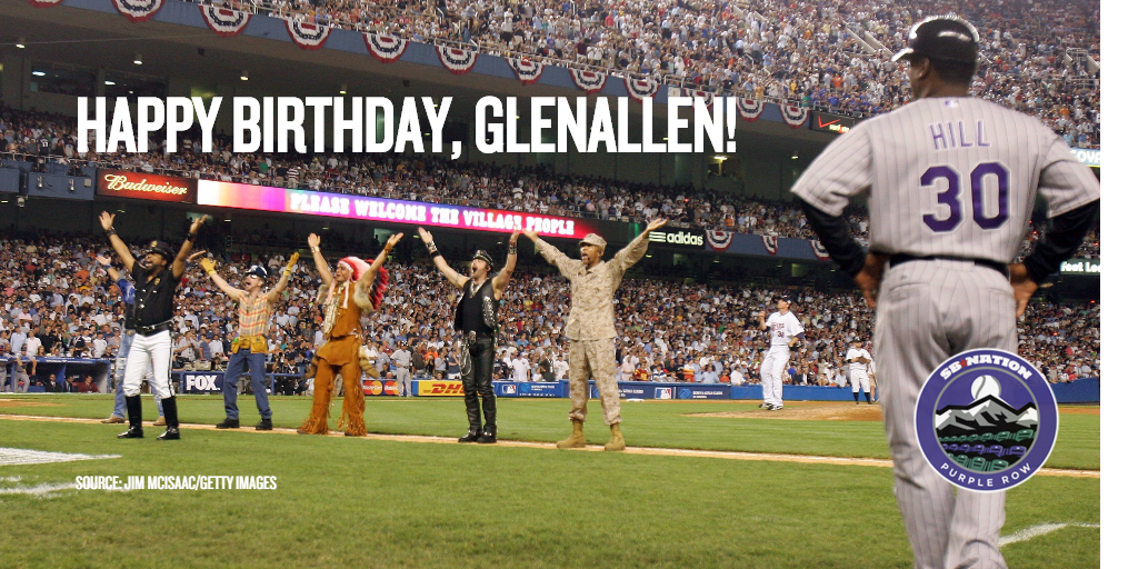Happy 52nd birthday to Manager Glenallen Hill! 