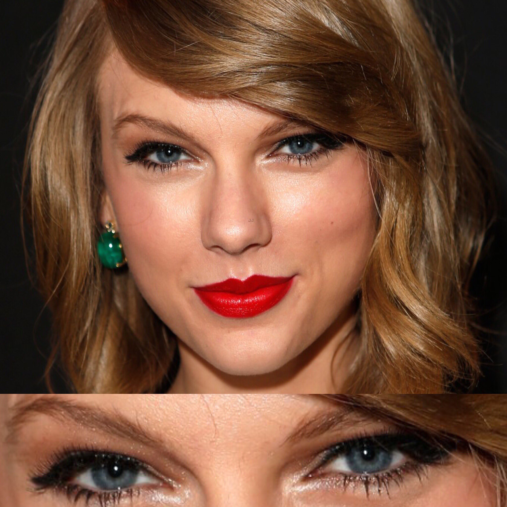 Taylor Swift Polls On Twitter Which Eye Makeup Vote Below