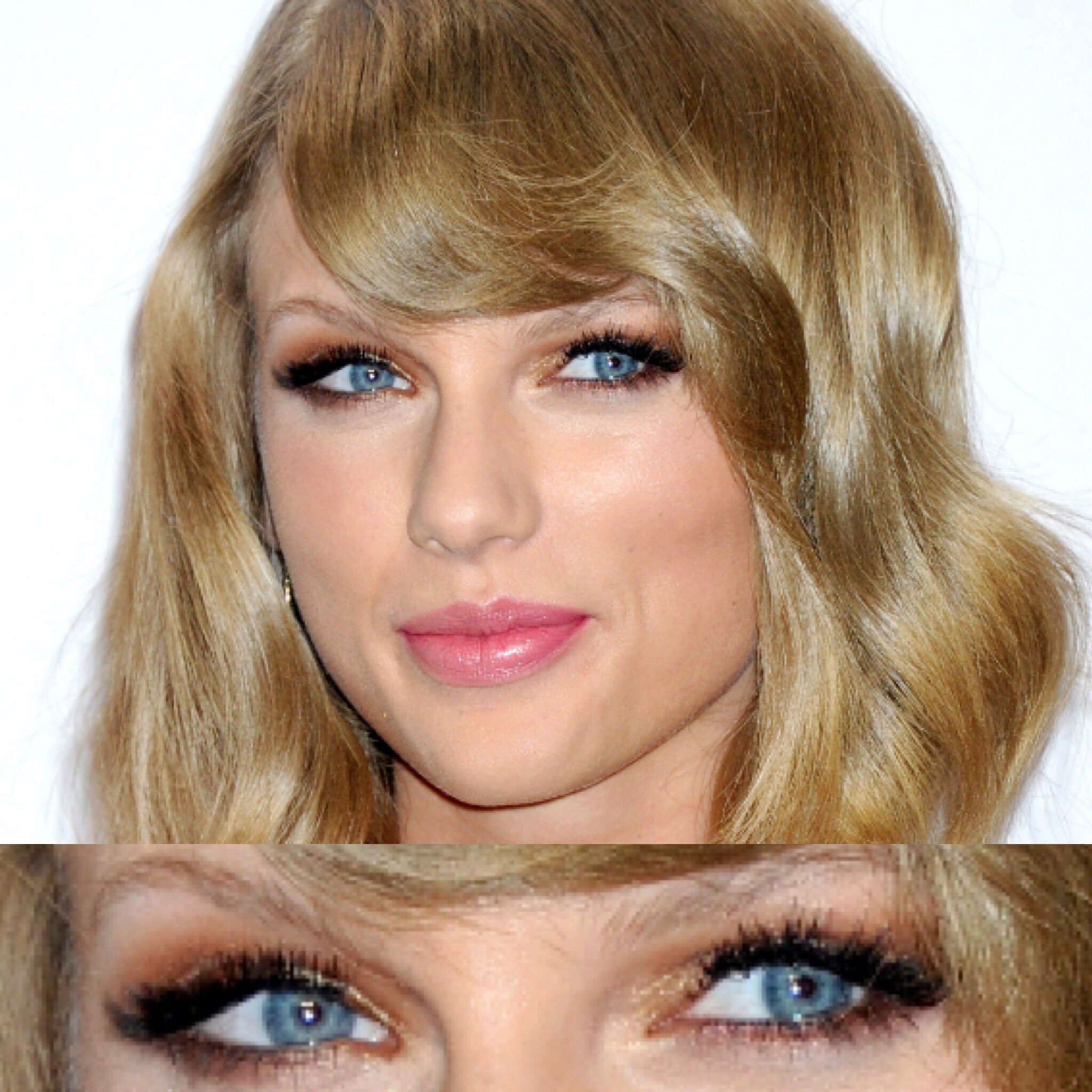 Taylor Swift Polls On Twitter Which Eye Makeup Vote Below