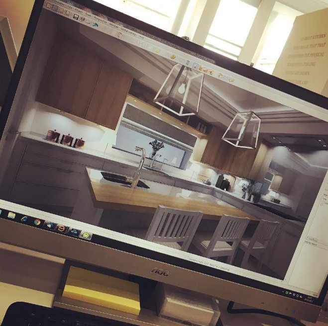 ldpkitchens's tweet photo. There's something really calming about designing a house by the sea. 🌊  #TransformationTuesday https://t.co/GI8HW2sHn7