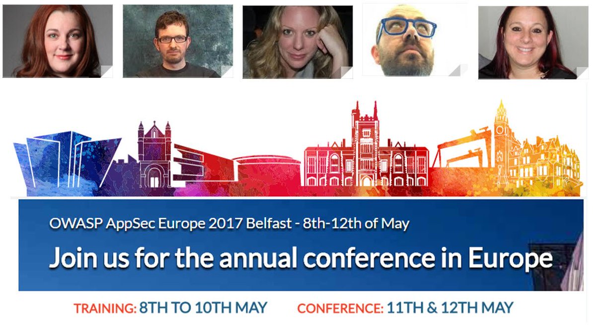 TSWAlliance's tweet photo. Looking forward to seeing our friends from @FDplc @KainosSoftware 
@Seagate_UK at AppSec EU 2017 Belfast https://t.co/8BAZtxf2Xz https://t.co/Ezx4gVnop9