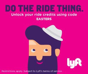 lyft_referrals's tweet photo. $5 OFF YOUR FIRST RIDE! Download lyft and use the code EASTER5 #ilovejax #TreadmillTuesday #smallbusiness #lyft #Industry #CokeLife https://t.co/OuOTYQ2u8H