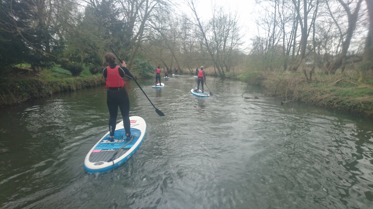 So we kicked off #SUP season with an awesome trip through #Oxford on Sunday #paddleboarding #Oxfordshire #Adventure #standuppaddleboarding