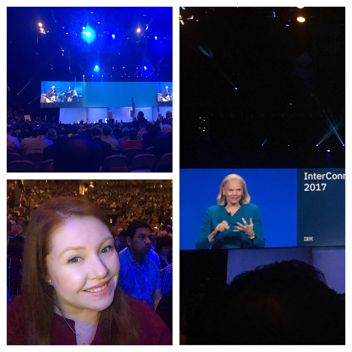 socialmediamvn's tweet image. Let day 2 of the #ibmconnect conference begin, with Ginny Rometty kicking it off! #stillsmiling @BuildwithWatson