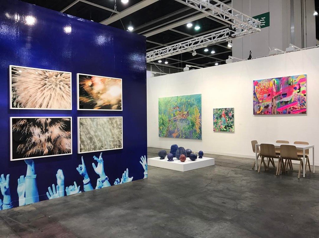 tomiokoyama's tweet photo. Tomio Koyama Gallery, booth 1D26 @ Art Basel Hong Kong #mikaninagawa #adamsilverman #satos… https://t.co/44KlnsrJUH https://t.co/VzddaReWPK