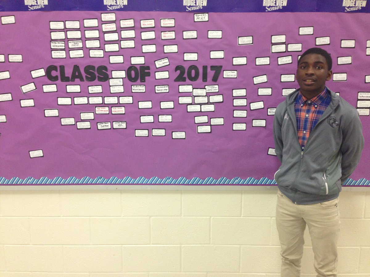 RVHS2college's tweet photo. Congrats to Krashawn Guess on his acceptance to Keizer University! @RVHS2college @rvhs #college https://t.co/miyiYu22xu