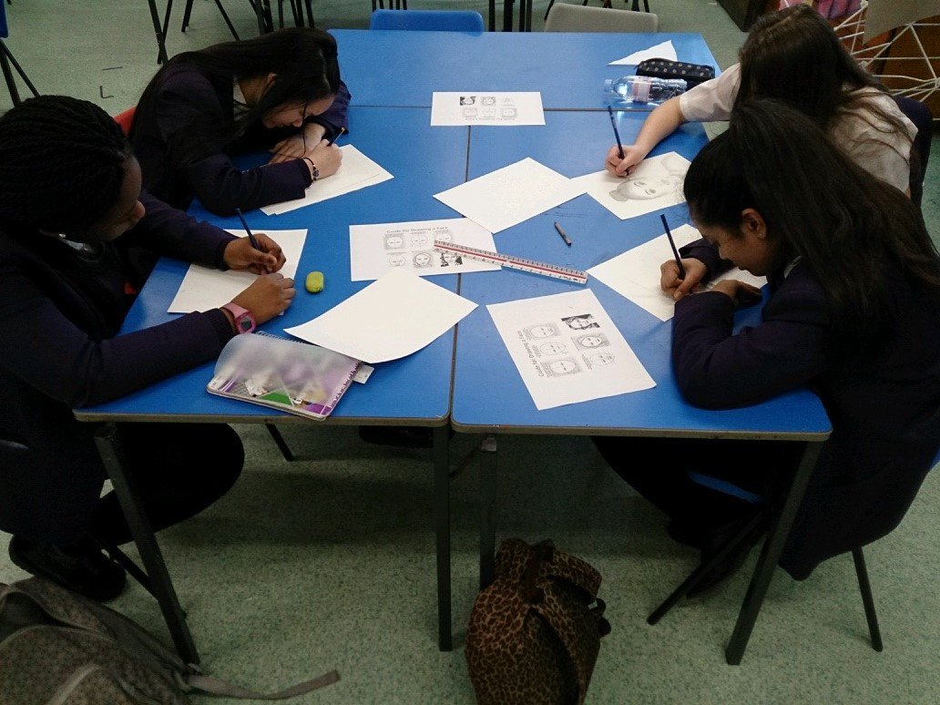 RicardsArt's tweet photo. Buzzing first session of portraiture and life drawing enrichment with Miss Morris. Well done girls! Excellent turnout from @RicardsYear8. ✏️ https://t.co/5LbCeqyouS