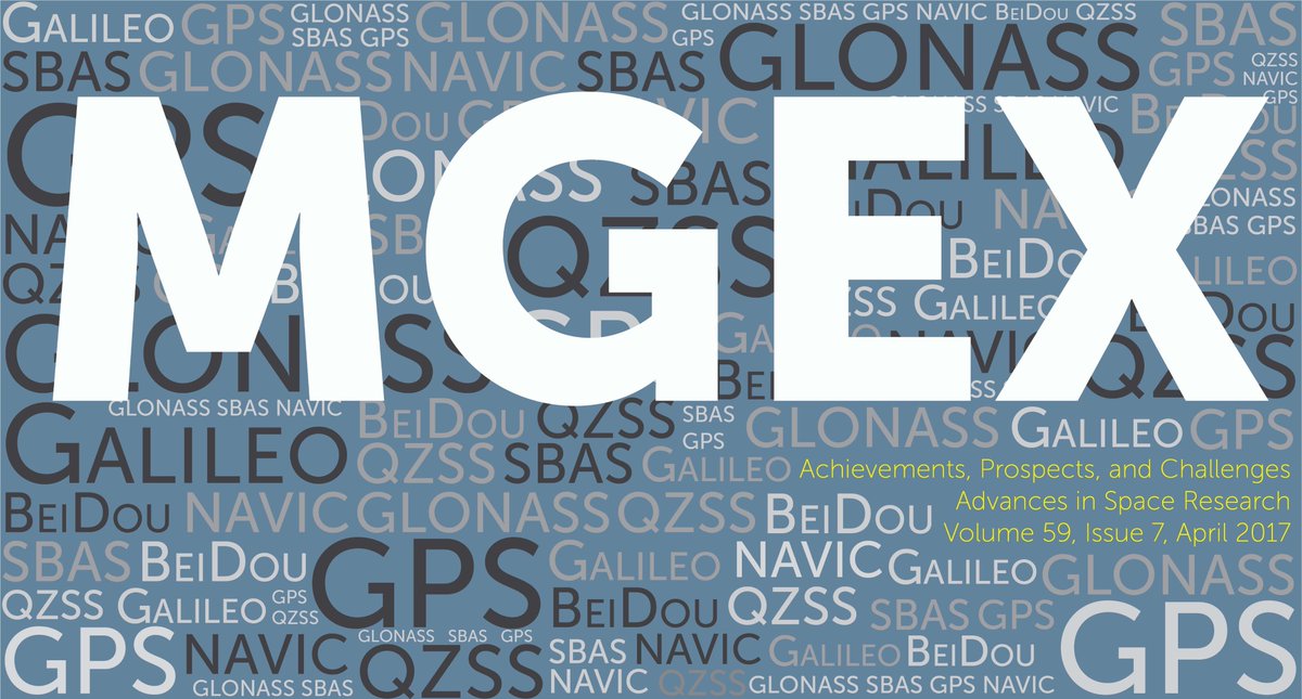 IGSorg's tweet photo. Latest #MGEX achievements, prospects, and challenges detailed in a paper published in Advances in Space Research: https://t.co/Qp2uIPbrk2 https://t.co/qiq5yG0cXH