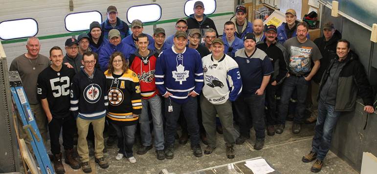 Thank you to the OSCO Construction Group for hosting a Jersey Day which raised $840.00 for PRO Kids!