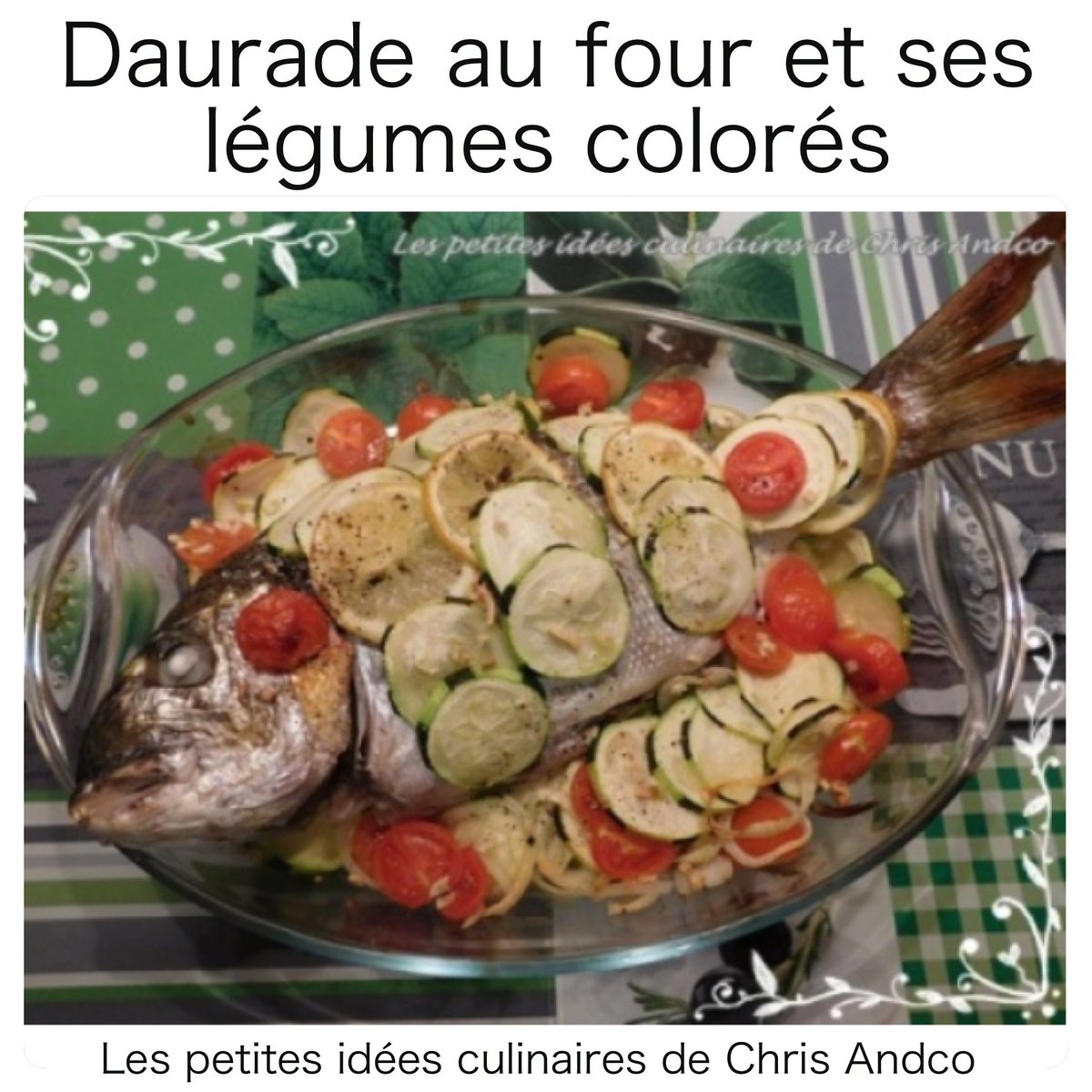 secpompeo2020's tweet image. Voici ma #recette de #daurade au #four avec ses #légumes colorés 👉 …sculinairesdechrisandco.over-blog.com/2017/03/dorade…
#poisson #homemade #repasleger #équilibré #food