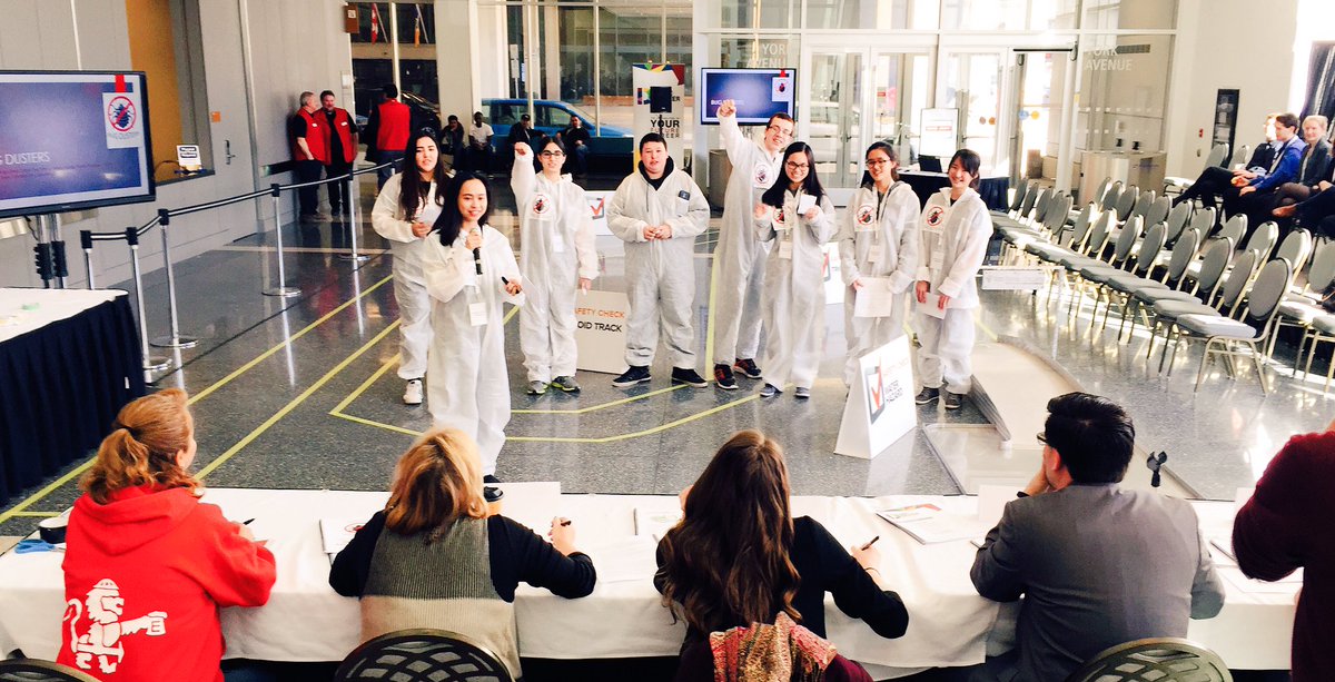 CarlaAllan1's tweet photo. Who are you going to call? @bugdusters of course! @wpcLRSD Hovercraft team competing at the @cme_mec Dare to Discover competition https://t.co/91WZgKm1Ds