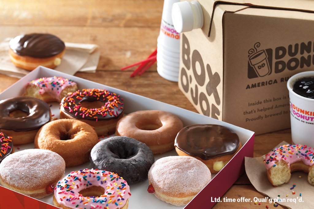 TMobile's tweet photo. In the next 4 weeks, score a $5 promo card from @DunkinDonuts &amp; #TMobileTuesdays.

☕️🍩Is it your week??🍩☕️ https://t.co/0xqwhYCitQ