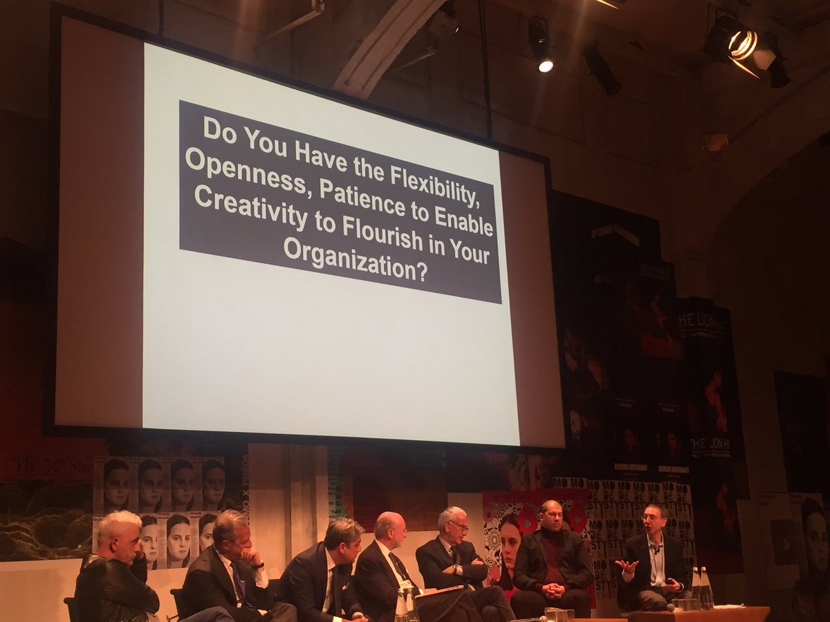 Final question of the PradaGroupConference on sustainability&amp;creativity&amp;innovation <a href="/shapeafuture/">Shape a Future</a> #shapingacreativefuture #byebye #thanks