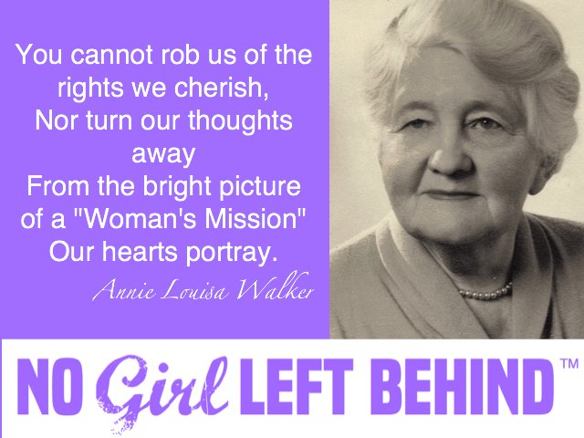 No Girl Left Behind tweet media