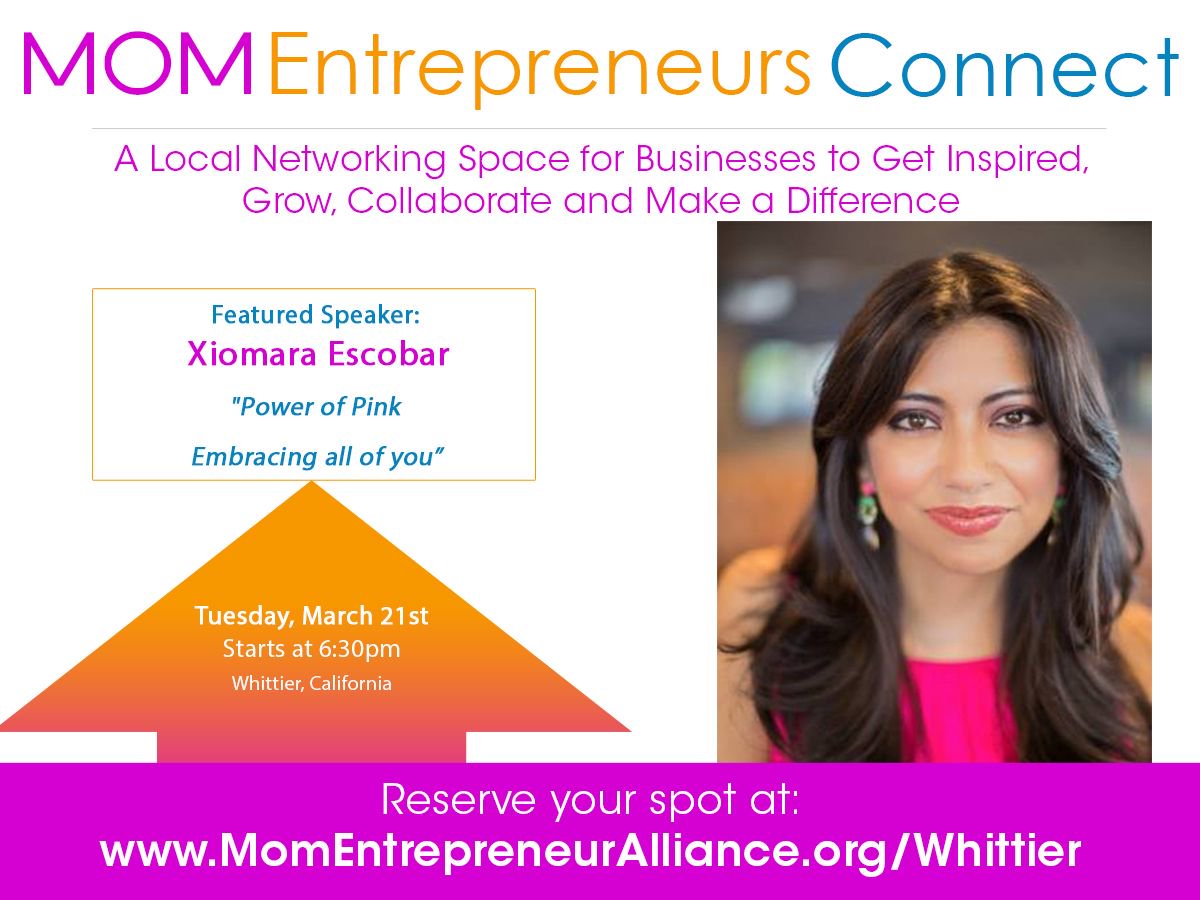 mom_entrep's tweet photo. Join us TONIGHT in Whittier, CA for our #MomEntrepreneurs Connect meeting! Reserve your spot: https://t.co/3Z6DP7ISXD #whittiernetworking https://t.co/EMDZI74UKm