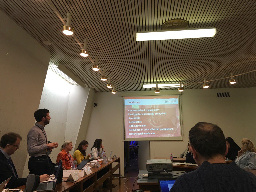Tim Seal,Open University #MLW2017 talks about the power of student led groups-WhatsApp in low-resource settings.