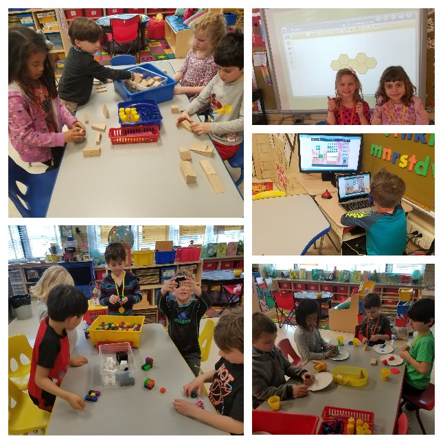 tcguth's tweet photo. Math Workshops give us opportunities for "hands on" learning. #clayshapes #copyingcubes #matchingfaces #dreambox #shapessoftware  @BCPSMATH https://t.co/Z3gJvAZNf9