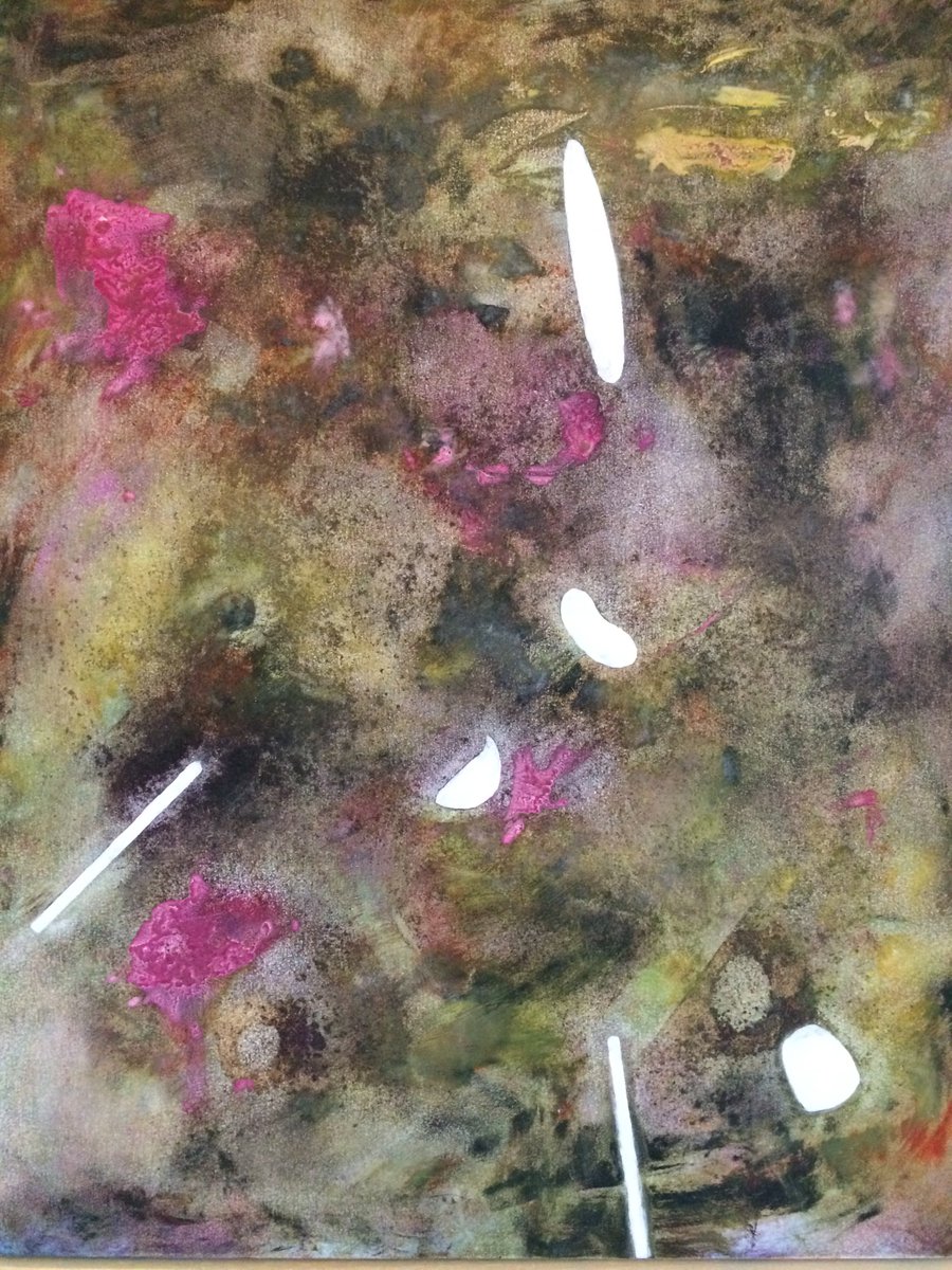 claysmith2's tweet photo. Im starting to enjoy the process of painting, the more I relax into it the better. #contemporaryart #artist #Abstract https://t.co/hnxP9rh0TK
