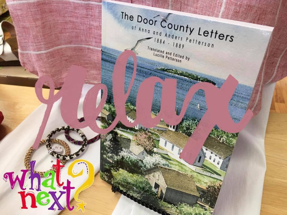 ShopWhatNext's tweet photo. We ❤️relaxing with a good book about #doorcounty while wearing something adorable from What Next? Spring &amp; summer lines are arriving! 🌟 https://t.co/zRslHw9RA6