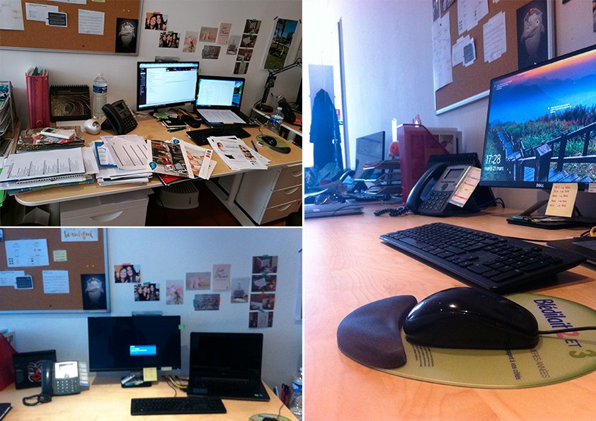 Merci à Anaïs <a href="/berceaumagique/">Mégara / Berceau magique</a> pour ses photos de son bureau... avant et après dans le cadre de la #jmrb2017 ! <a href="/BureauAPartager/">Bureau Opéré</a>
