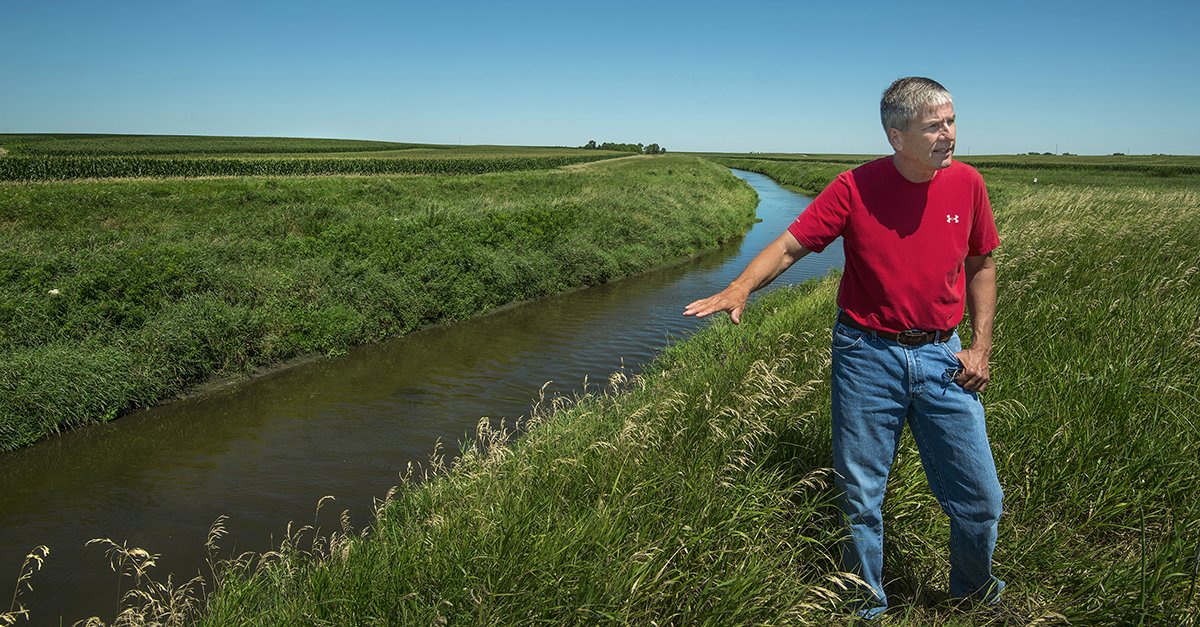 I stand with the #FarmStrong Iowans who are innovating and collaborating to protect our water! #ConservationCounts