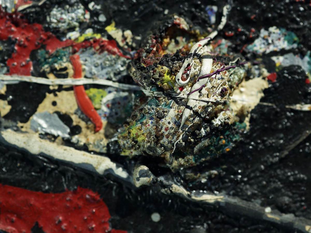 Guggenheim's tweet photo. On the Blog—Q&amp;A with Guggenheim Chief Conservator on restoring #JacksonPollock’s 1947 painting "Alchemy". https://t.co/n7XULARa9z https://t.co/Chty7fSrVU
