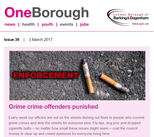 Barking and Dagenham Council tweet media