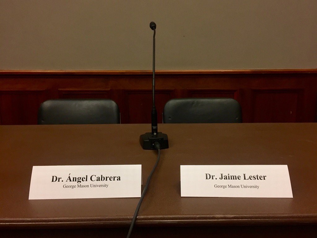 CabreraAngel's tweet photo. In the US Senate today, with @NAFSA, @APLU_News + great Mason company, supporting study abroad bill #beingglobal https://t.co/Nltcbv6CMf