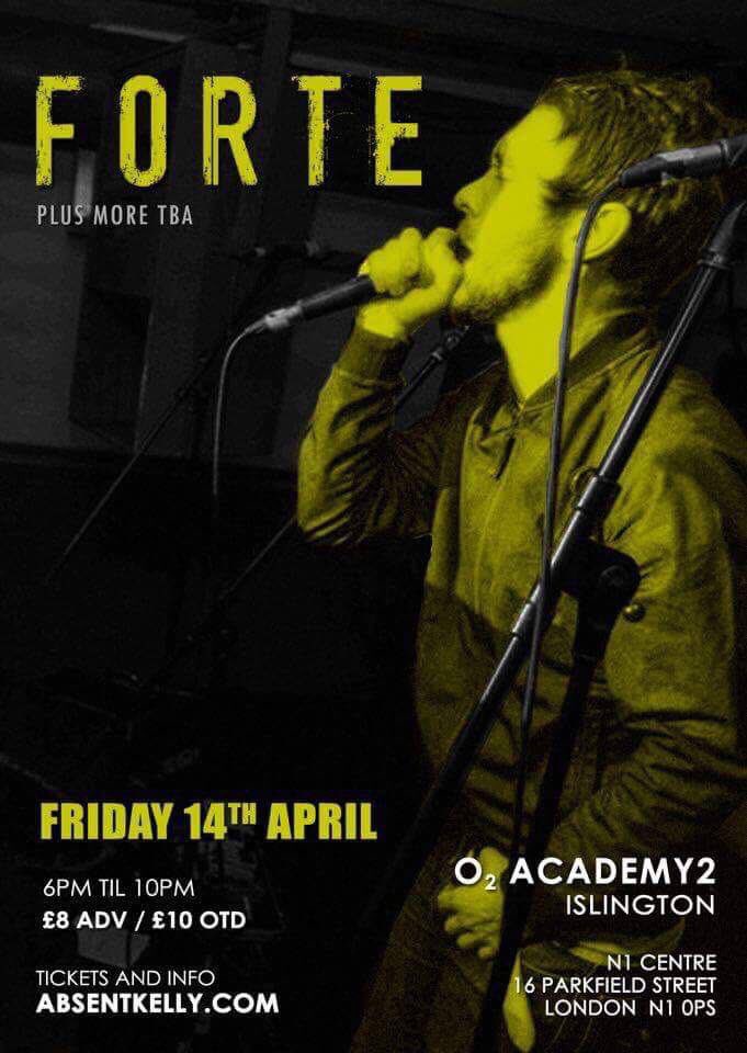 Tickets for @O2Islington here> 
ticketweb.co.uk/event/absent-k… #keepitforte