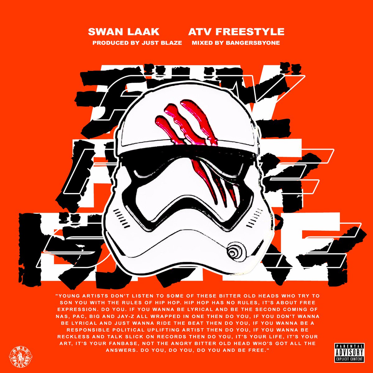 SwanLAAK's tweet photo. "we're breaking rules that don't exist.." ~ ✞✞

#ATVFreestyle
[Prod. @JustBlaze]

{STREAM}
https://t.co/9s6e6nUGkR https://t.co/7xSNsEIP96