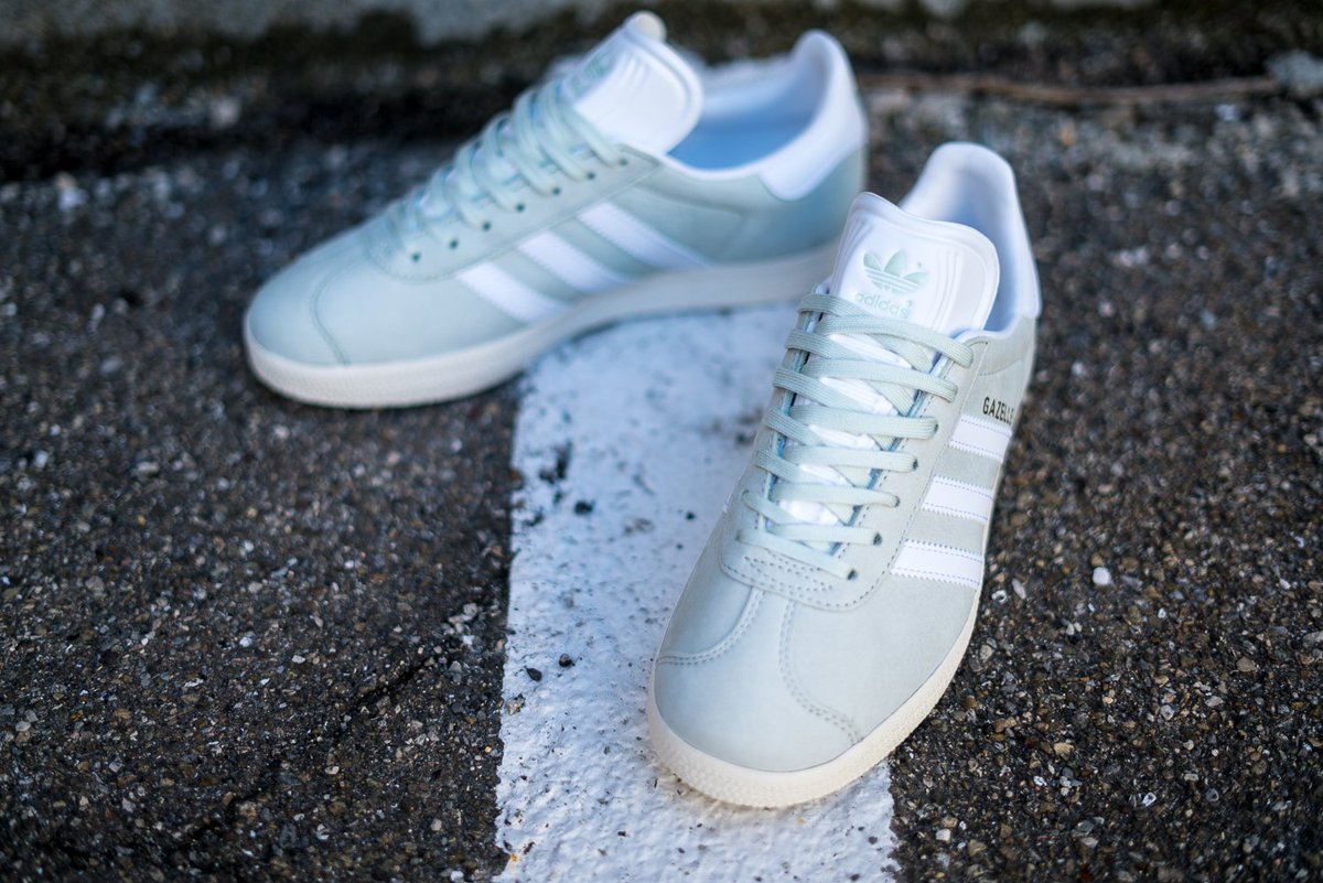 adidas gazelle linen green