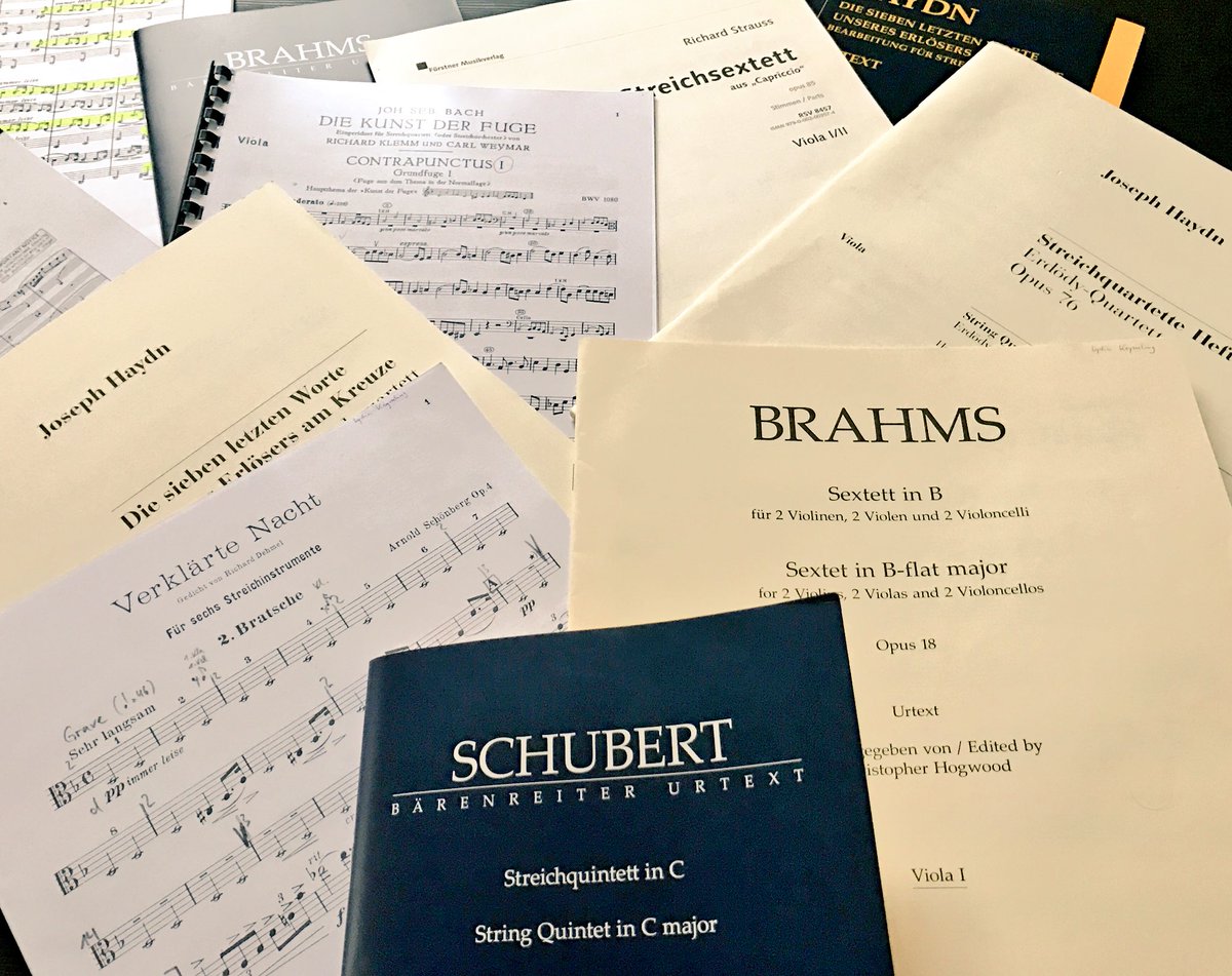 Violandy78's tweet image. Upcoming weeks with great chambermusic #ilovemyjob