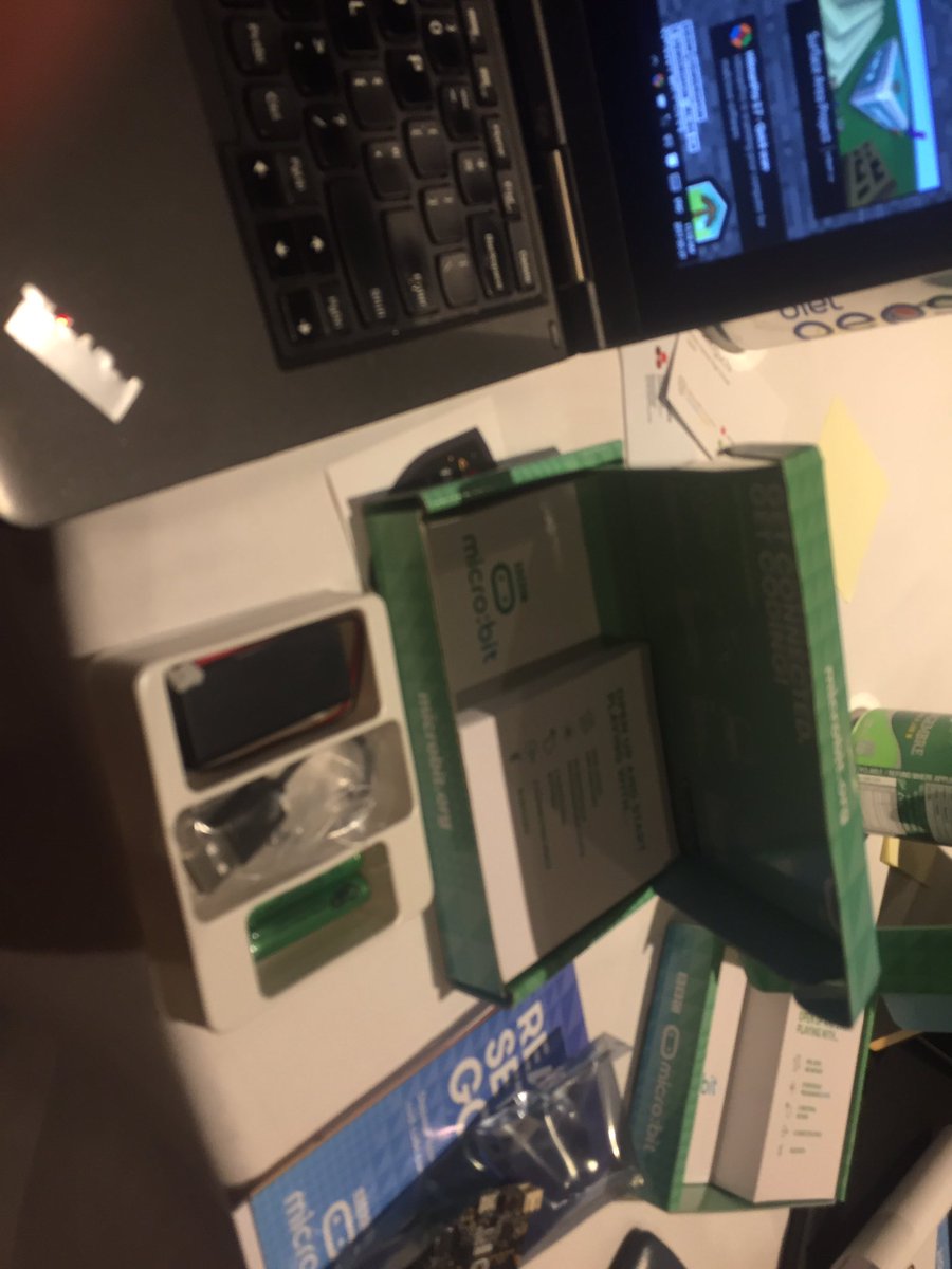 vendi55's tweet photo. Very excited to play with @microbit_edu #e2 #makewhatsnext #mircosoftedu https://t.co/duzSaqhlsp