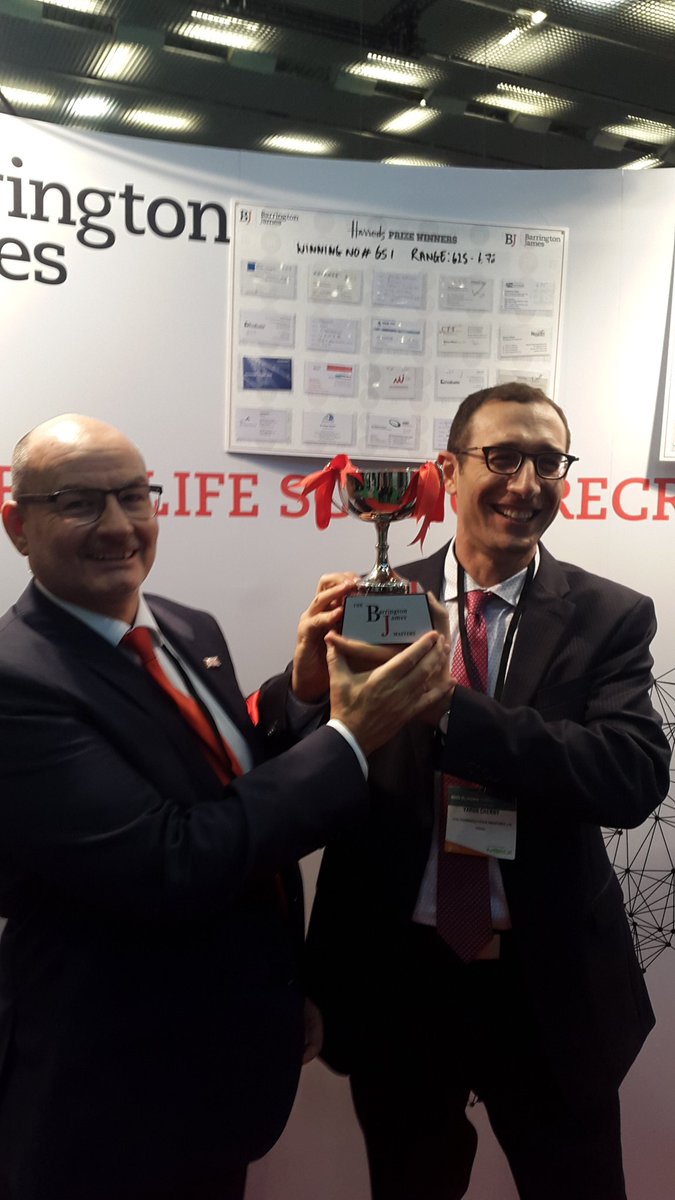 Jlewis_contract's tweet photo. A two time winner at guess the M&amp;M's on the Barrington James booth #barringtonjames #BIOEUROPESPRING #BEU17 https://t.co/6SBWMJUrAb