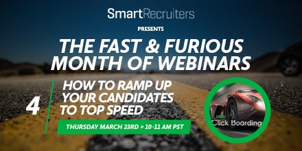 SmartRecruiters's tweet photo. Great onboarding is essential to employee success & retention. Learn how on 3/23 in our #RevUpRecruiting webinar: https://t.co/kyz7oLqXsl https://t.co/5lHGFPws38