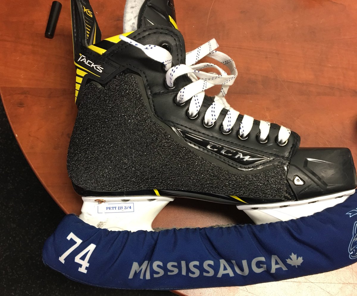 @TippettOwen new shot blockers. Amazing product by <a href="/CSkateWorks/">Custom SkateWorks</a> and special thanks to <a href="/Butter_29/">Jamie LeBlanc</a> for putting me on this product.