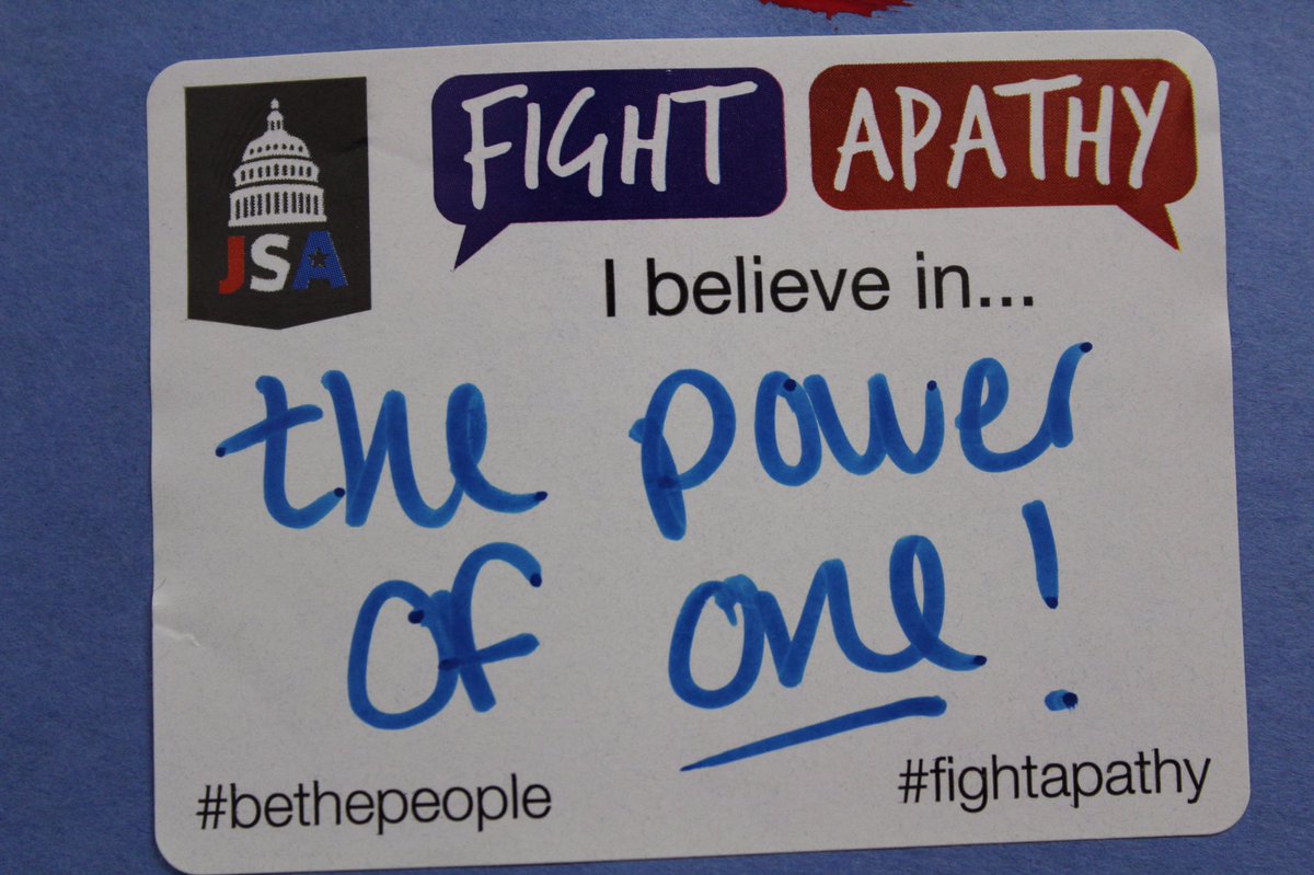 EFHS_JSA's tweet photo. Day 2 of @FightApathyJSA this is turning out to be a great campaign! https://t.co/CarFmrziPw