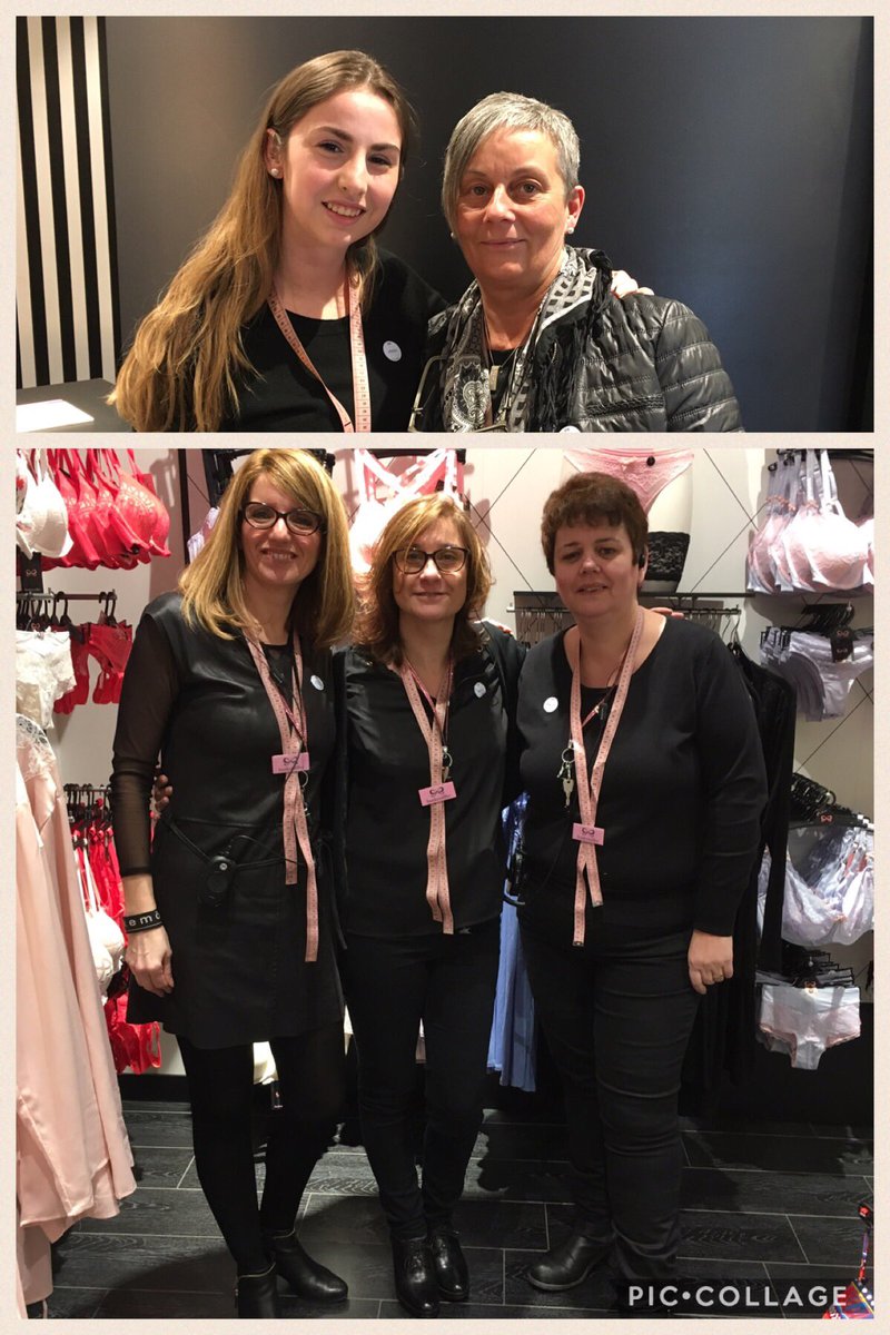 Proud lingerie ambassadors from stores Basilix 2811 and Dilbeek 4719
Well done Teams#hkmloveshersheros