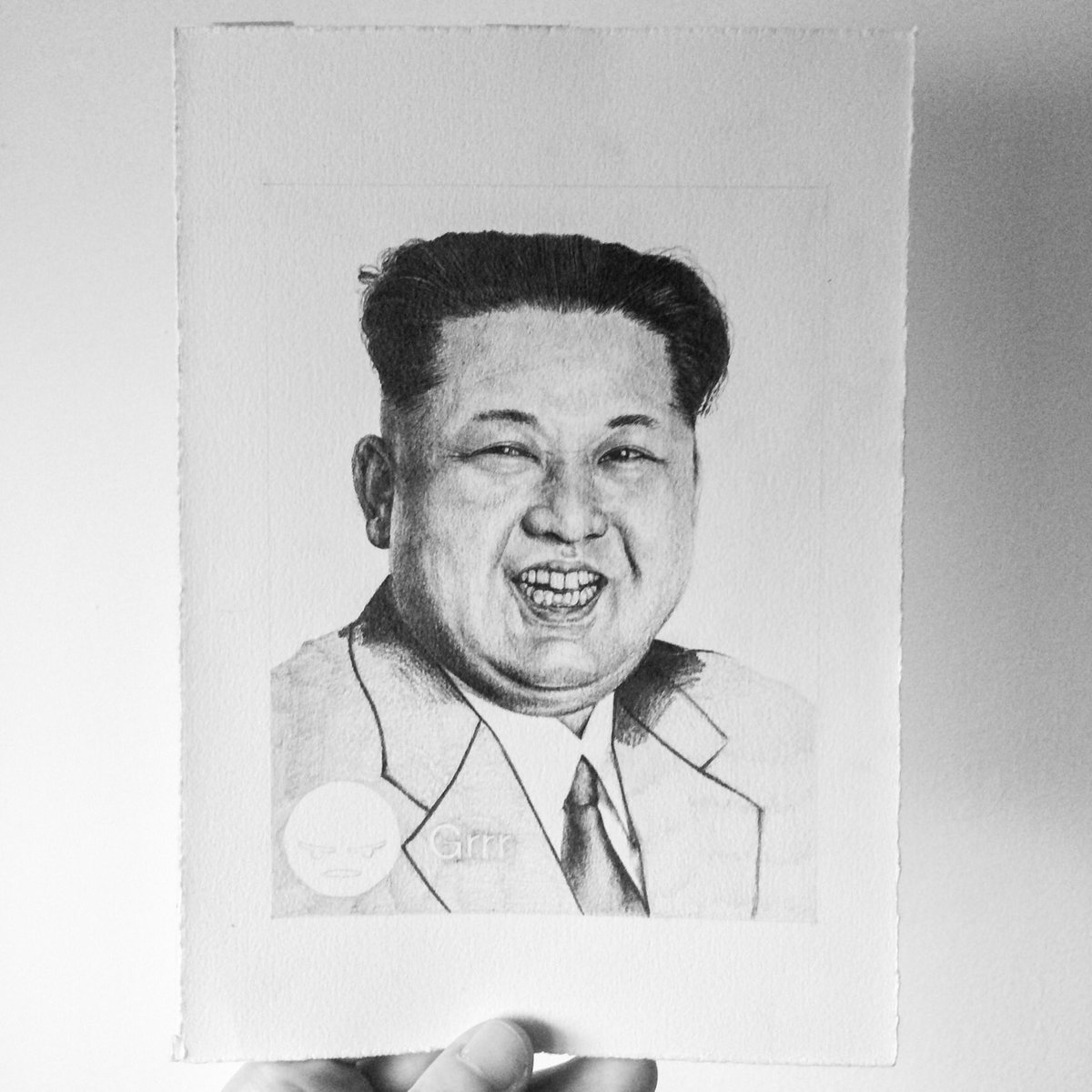 VincenzoRusso86's tweet photo. #wip #art #contemporaryart #artwork #artist #vincenzorussoart #vincenzorusso #pencil #paper #reactions #webactivism #kimjong https://t.co/BU402OQU9e