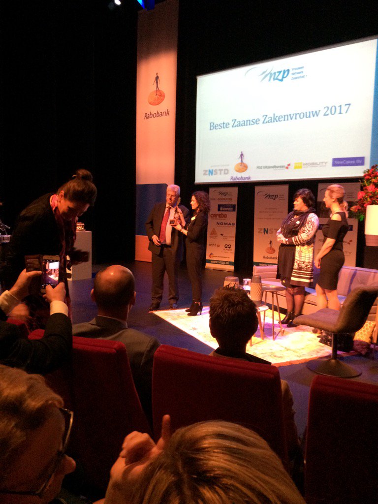 Caroliene van Velsen Zuiver de beste zakenvrouw 2017.