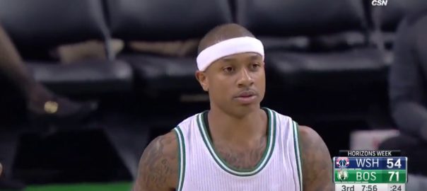 RepostQueen's tweet image. #IsaiahThomas Gets Up for the #PUTBACK | Drops 25 points on the #Wizards | Mar 20/17 repostqueen.com/isaiah-thomas-… #RepostQueen #NBA #Basketball