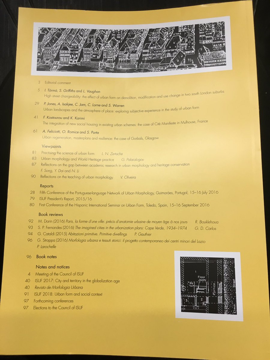 urban_formation's tweet photo. Lots of #SpaceSyntax content in latest issue of Urban Morphology https://t.co/SeLKD8JFec https://t.co/5KCJ2pk9ht