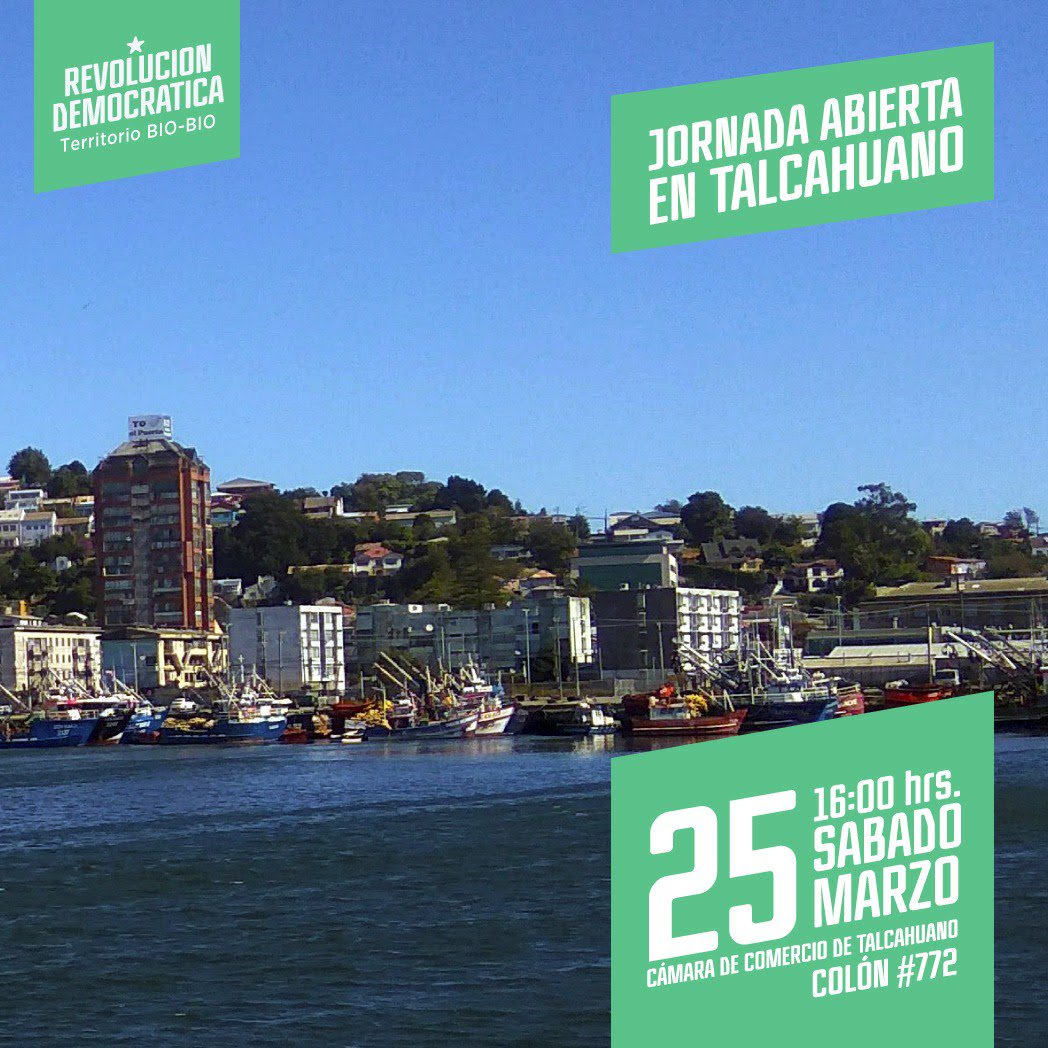 jsaramirezg's tweet photo. Este sábado la @RDemocratica en Talcahuano sigue invitando a la Región del Bio Bio a construir el #FrenteAmplio Invitación abierta! https://t.co/fZviF2EOM6