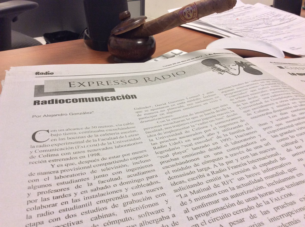 La #radio universitaria: de los andares y sus aprendizajes desde la aulas. goo.gl/rfuUmu #ComunidadUdeC #broadcast #Colima