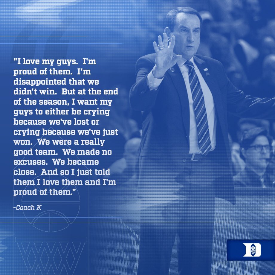 DukeMBB's tweet photo. Thoughts from the 🐐🔵😈 https://t.co/Y9MtksltYp