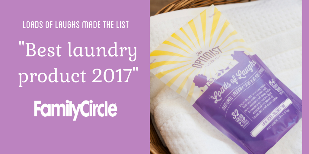 Our best selling laundry product is now an award winner! Celebrate #laundryday bit.ly/2nGQSop #familycircle #nontoxic