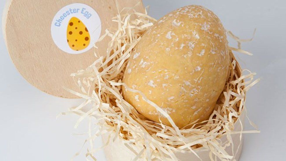 StylistMagazine's tweet photo. Forget chocolate: this Easter, it's all about the 'cheester' egg https://t.co/pRWBOYs0m9 https://t.co/Oxp5MGblGJ