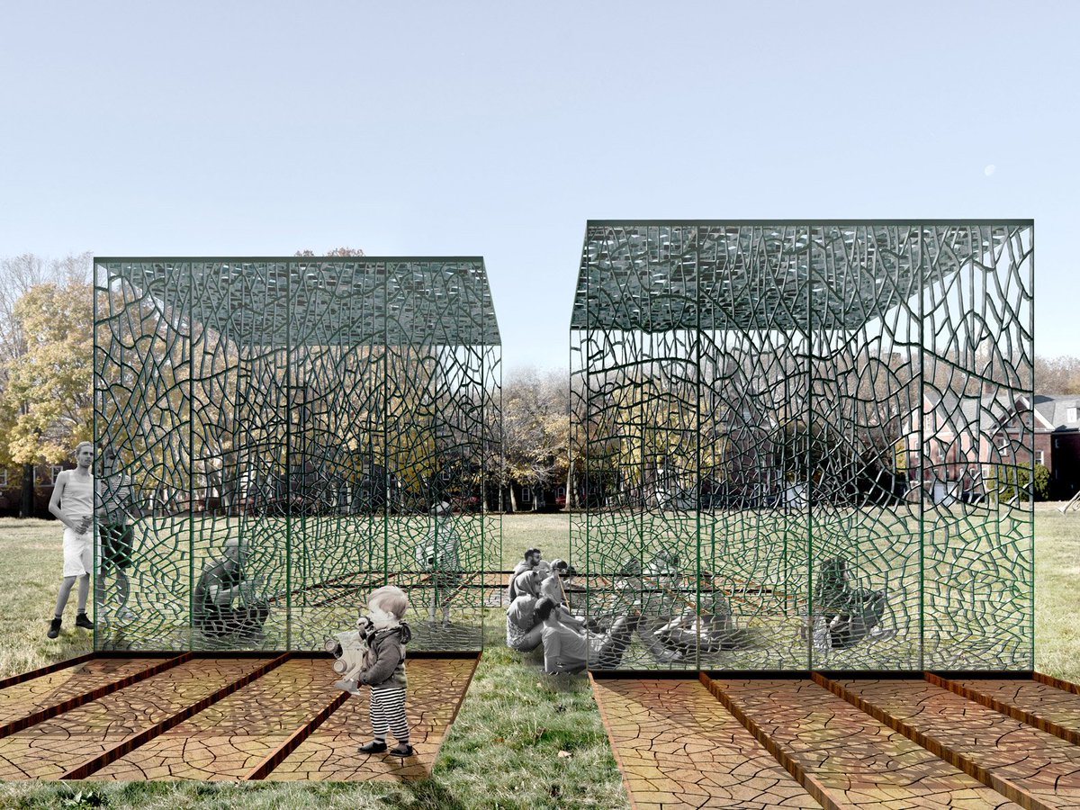thebimsmith's tweet image. &quot;City of Dreams&quot; pavilion on NY&apos;s Governors Island will be made from 300,000 recycled cans ow.ly/VdQK30a7mGu #recycleddesign #NYC