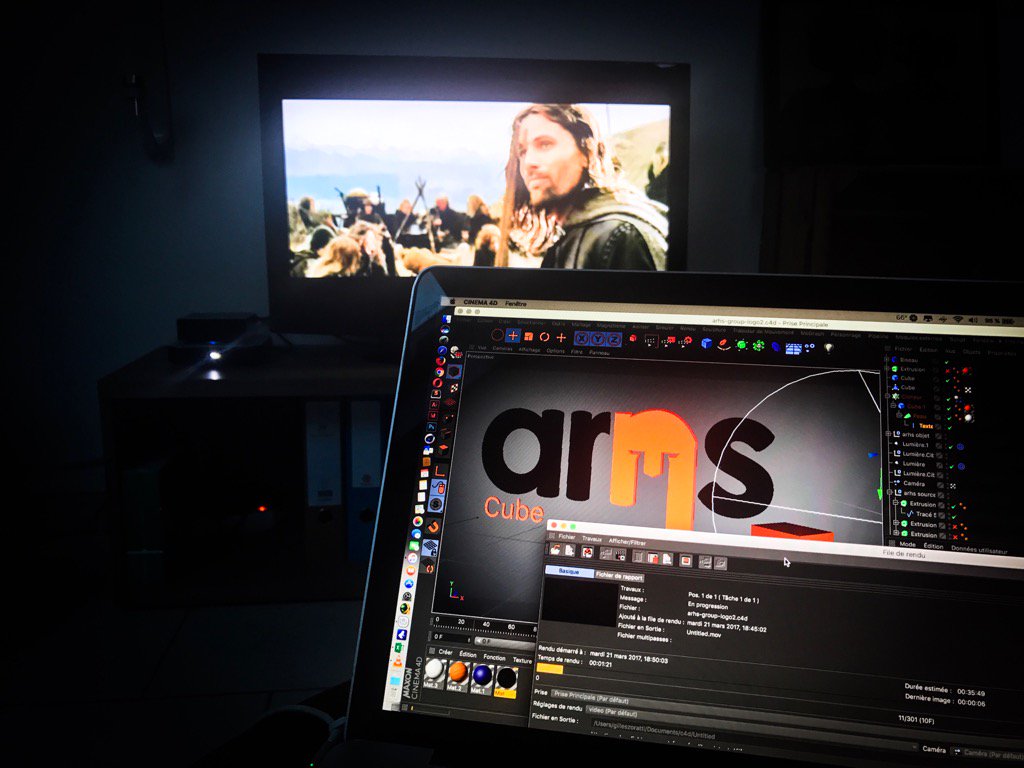 GillesZoratti's tweet photo. Test animation cinema 4D - Logo Arhs Cube #cinema4d
#arhs #arhscube #wearecodeblooded @arhs_cube https://t.co/uG1So1rXvR